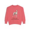 italian-greyhound-sweatshirt-watermelon Italian Greyhound Sweatshirt, Watermelon, front view