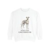 italian-greyhound-sweatshirt-white Italian Greyhound Sweatshirt, White, front view