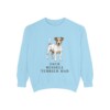Jack Russell Terrier Dad Sweatshirt, Chambray, front view