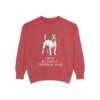 Jack Russell Terrier Dad Sweatshirt, Crimson, front view