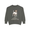 Jack Russell Terrier Dad Sweatshirt, Pepper, front view