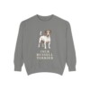 jack-russell-terrier-sweatshirt-grey Jack Russell Terrier Sweatshirt, Grey, front view