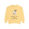 Jack Russell Terrier Humor Sweatshirt, Butter, front view