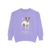jack-russell-terrier-sweatshirt-latin-violet-1 Jack Russell Terrier Latin Sweatshirt, Violet, front view