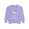 jack-russell-terrier-sweatshirt-violet Jack Russell Terrier Sweatshirt, Violet, front view