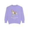 Jackabee Dad Sweatshirt, Violet, front view