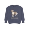 Jackabee Sweatshirt, Denim, front view