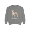 Jackabee Sweatshirt, Grey, front view