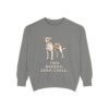 Jackabee Humor Sweatshirt, Grey, front view