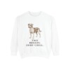 Jackabee Humor Sweatshirt, White, front view
