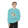 Jackabee Latin Sweatshirt, Chalky Mint, person 1 front