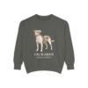 Jackabee Latin Sweatshirt, Pepper, front view