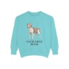 Jackabee Mom Sweatshirt, Chalky Mint, front view