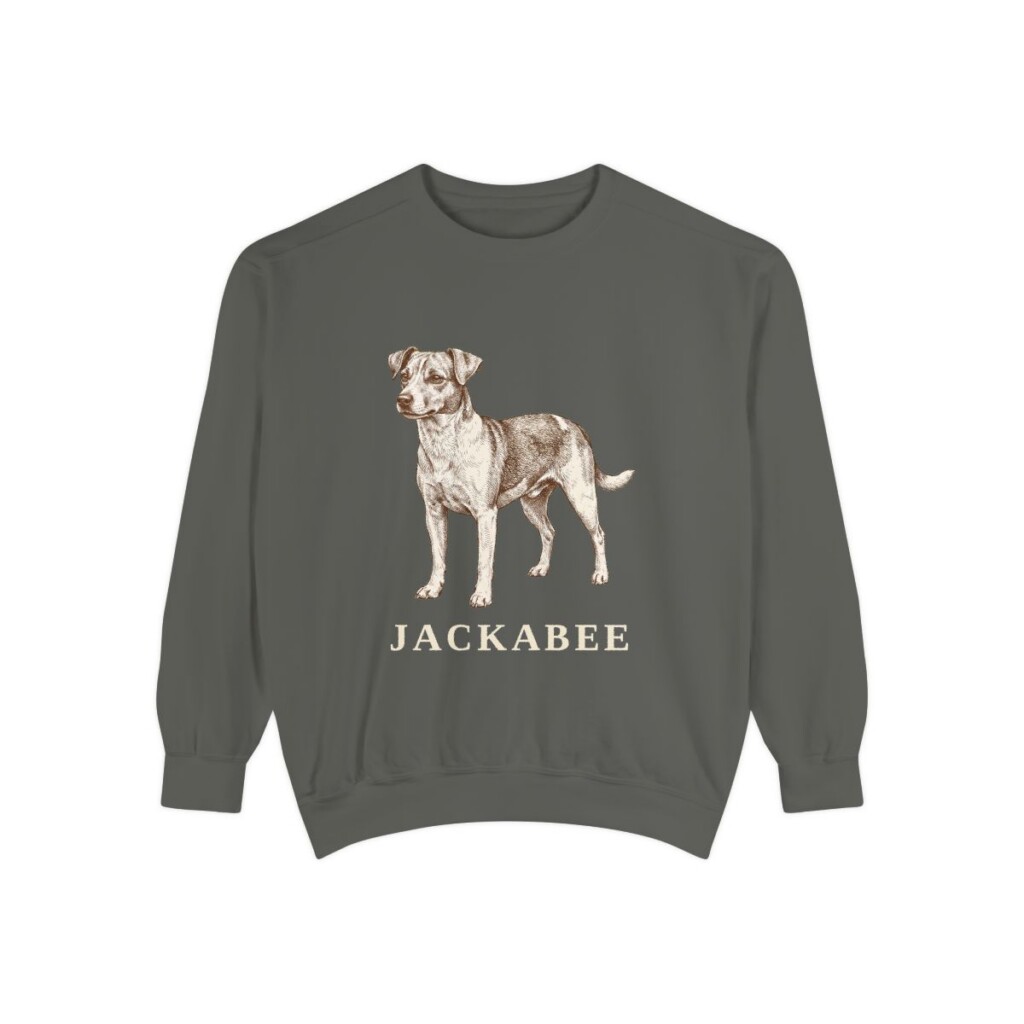 Jackabee Sweatshirt, Pepper, front view