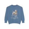 Jagdterrier Dad Sweatshirt, Blue Jean, front view