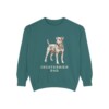 Jagdterrier Dad Sweatshirt, Blue Spruce, front view