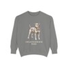 Jagdterrier Dad Sweatshirt, Grey, front view