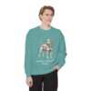Jagdterrier Dad Sweatshirt, Seafoam, person 1 front