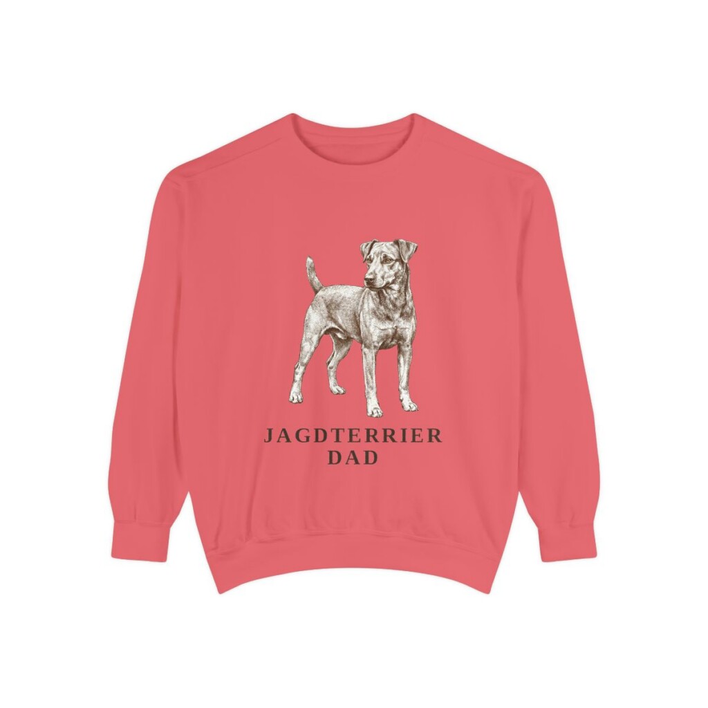 Jagdterrier Dad Sweatshirt, Watermelon, front view