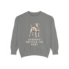 Jagdterrier Humor Sweatshirt, Grey, front view