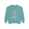 Jagdterrier Humor Sweatshirt, Seafoam, front view