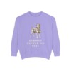 Jagdterrier Humor Sweatshirt, Violet, front view
