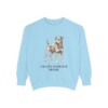 Jagdterrier Mom Sweatshirt, Chambray, front view