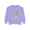 Jagdterrier Sweatshirt, Violet, front view