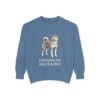 Japanese Akitainu Sweatshirt, Blue Jean, front view