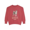 japanese-akitainu-sweatshirt-dad-crimson Japanese Akitainu Dad Sweatshirt, Crimson, front view