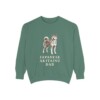 japanese-akitainu-sweatshirt-dad-light-green Japanese Akitainu Dad Sweatshirt, Light Green, front view