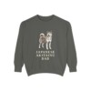 japanese-akitainu-sweatshirt-dad-pepper Japanese Akitainu Dad Sweatshirt, Pepper, front view