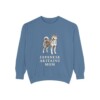 Japanese Akitainu Mom Sweatshirt, Blue Jean, front view