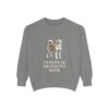 Japanese Akitainu Mom Sweatshirt, Grey, front view