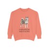 Japanese Akitainu Sweatshirt, Terracotta, front view