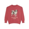 Japanese Chin Sweatshirt, Crimson, front view