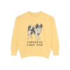 japanese-chin-sweatshirt-dad-butter Japanese Chin Dad Sweatshirt, Butter, front view