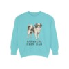 japanese-chin-sweatshirt-dad-chalky-mint Japanese Chin Dad Sweatshirt, Chalky Mint, front view
