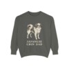 japanese-chin-sweatshirt-dad-pepper Japanese Chin Dad Sweatshirt, Pepper, front view