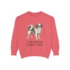 japanese-chin-sweatshirt-dad-watermelon Japanese Chin Dad Sweatshirt, Watermelon, front view