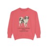 japanese-chin-sweatshirt-humor-watermelon Japanese Chin Humor Sweatshirt, Watermelon, front view