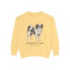 Japanese Chin Latin Sweatshirt, Butter, front view