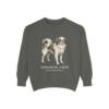 Japanese Chin Latin Sweatshirt, Pepper, front view