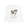 Japanese Chin Latin Sweatshirt, White, front view
