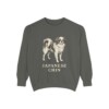 Japanese Chin Sweatshirt, Pepper, front view
