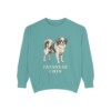 Japanese Chin Sweatshirt, Seafoam, front view