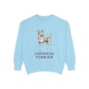 Japanese Terrier Sweatshirt, Chambray, front view