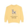 Japanese Terrier Humor Sweatshirt, Butter, front view