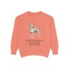 Japanese Terrier Humor Sweatshirt, Terracotta, front view