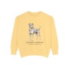 Japanese Terrier Latin Sweatshirt, Butter, front view